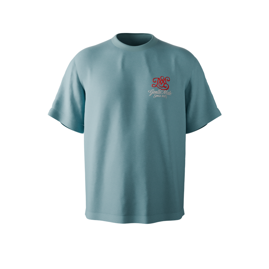 T-shirt Summer vert délavé