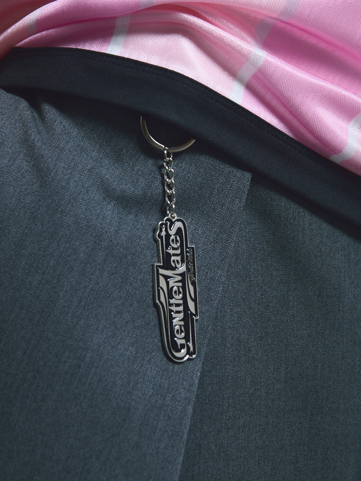 Porte-clés Racing Silver