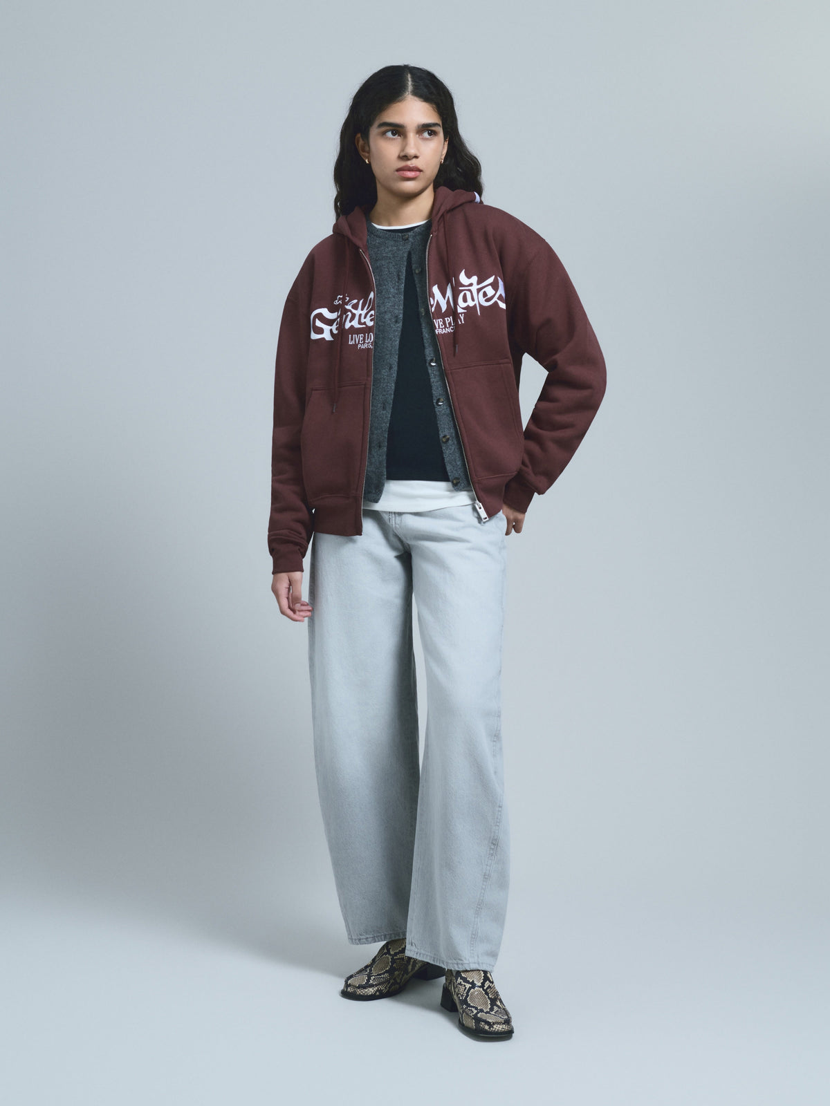Hoodie Bordeaux