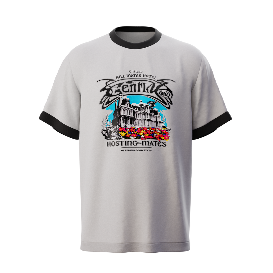 T-shirt Château Hill Mates blanc