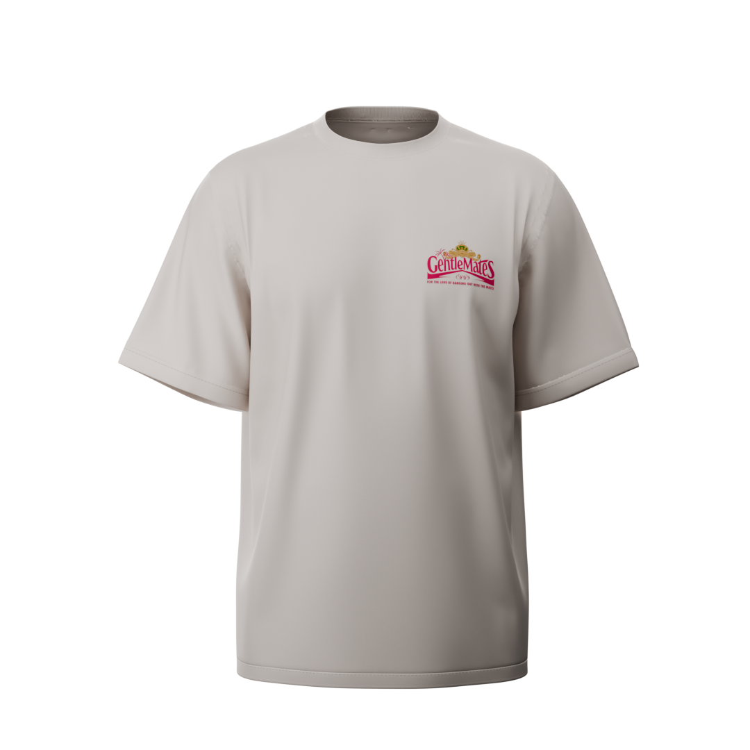 T-SHIRT HANGING OUT CRÈME