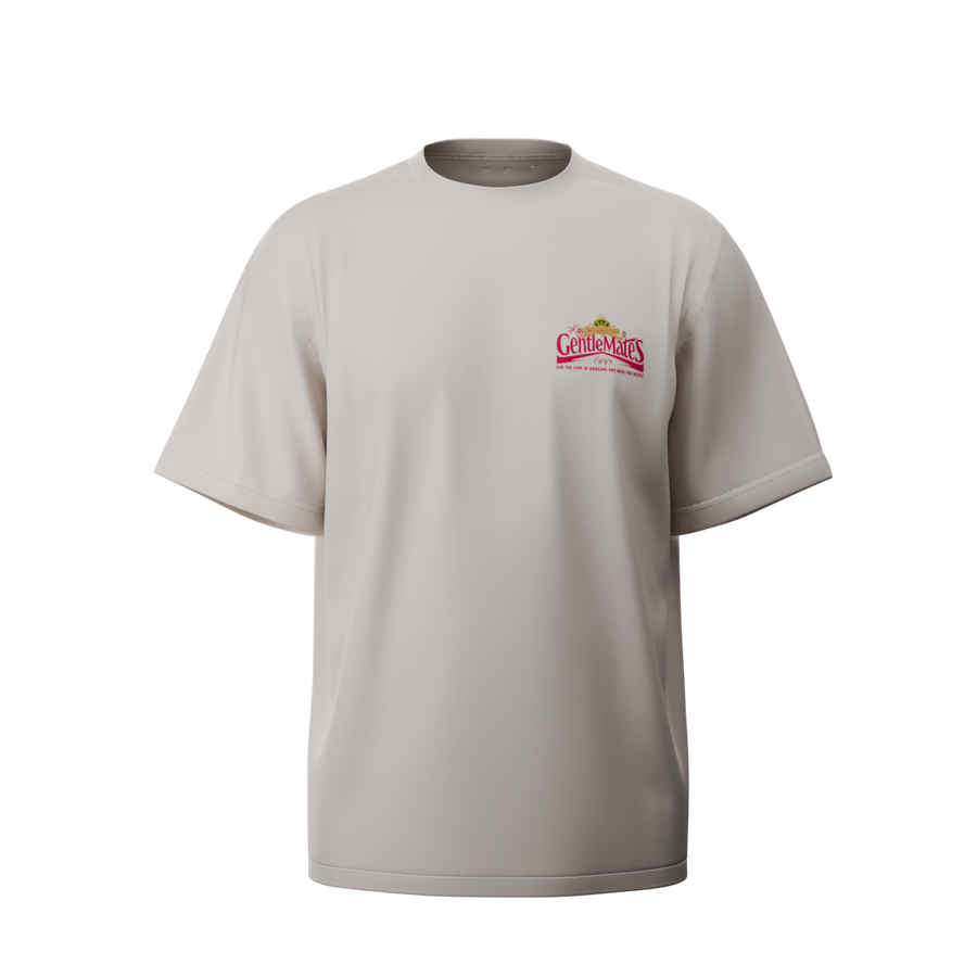 T-SHIRT HANGING OUT CRÈME