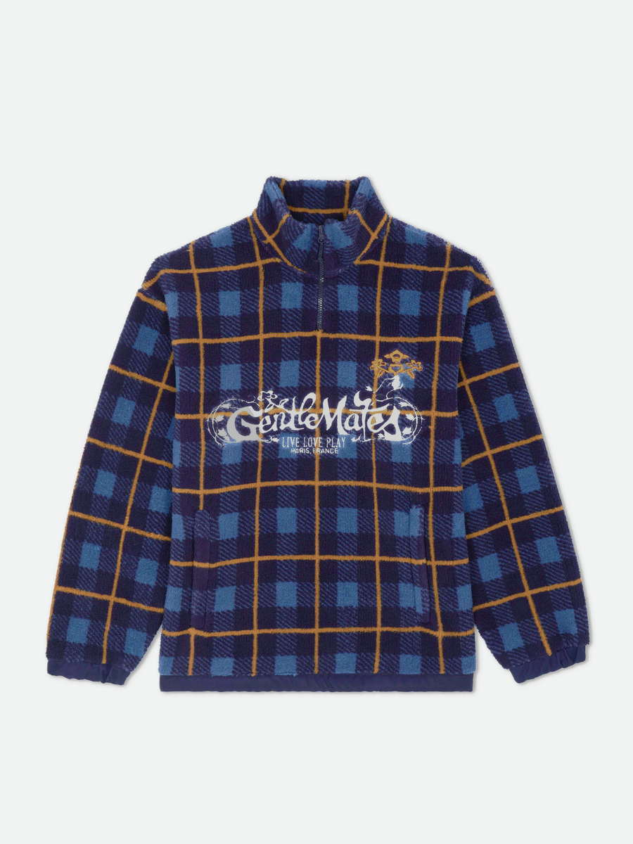 Polaire Sherpa - Bleu Violet