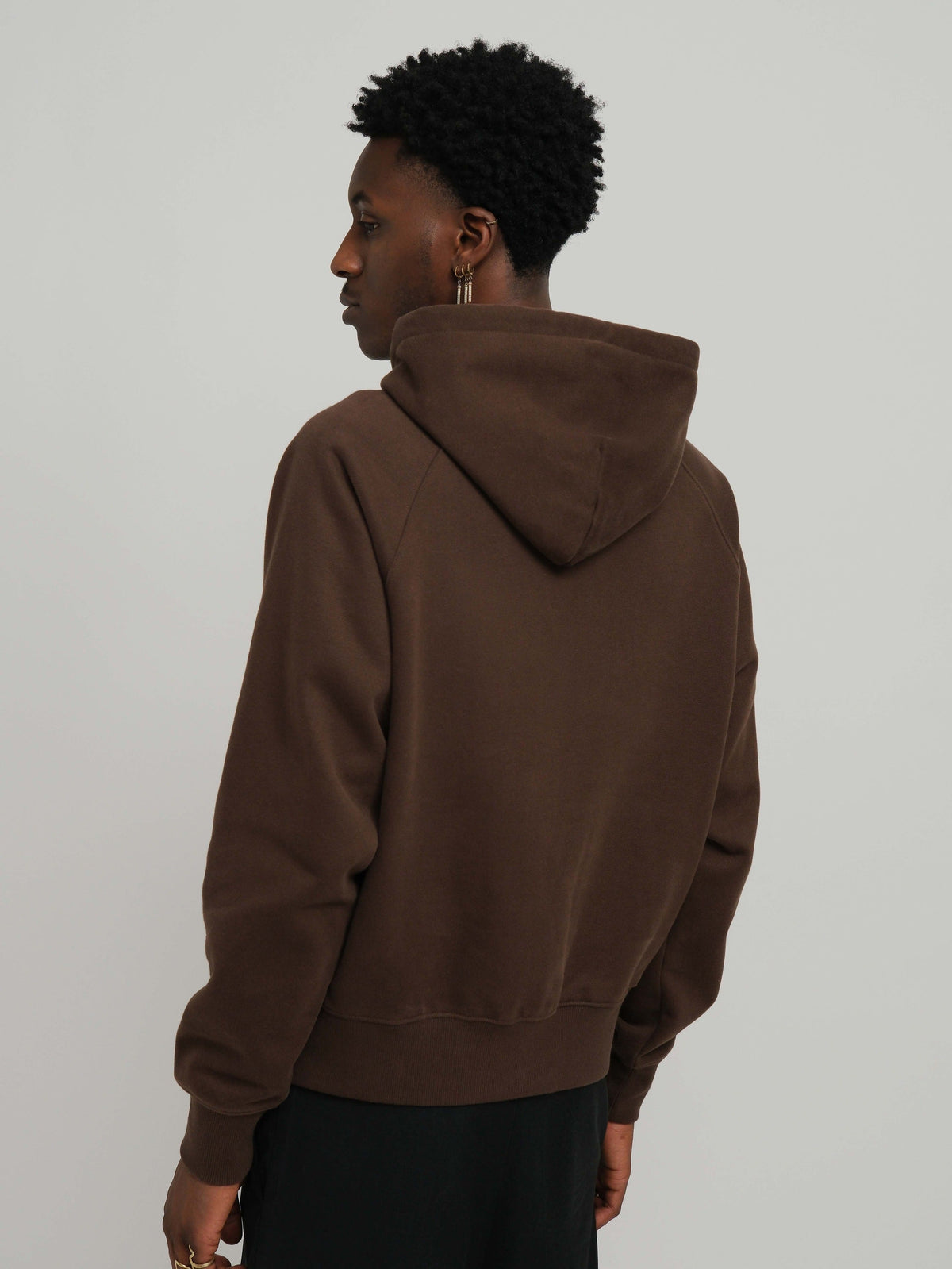 Hoodie Worldwide marron