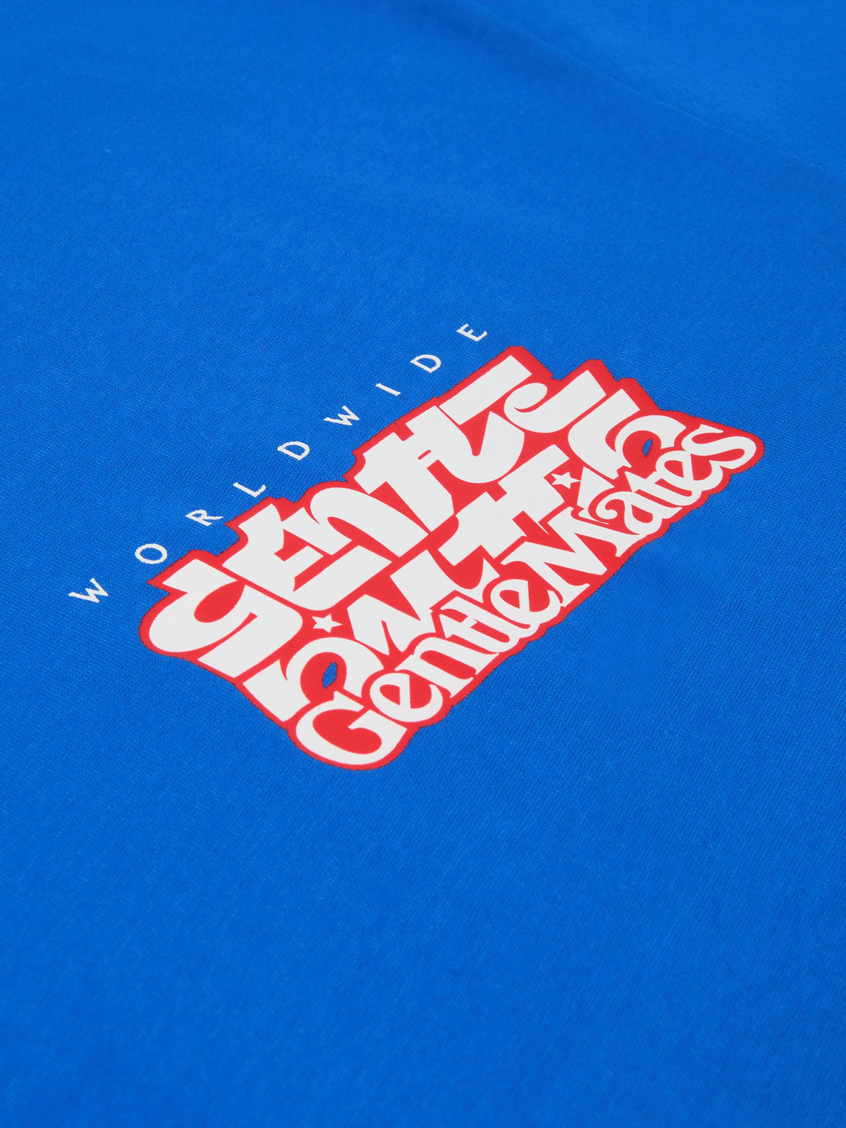 T-shirt Worldwide bleu